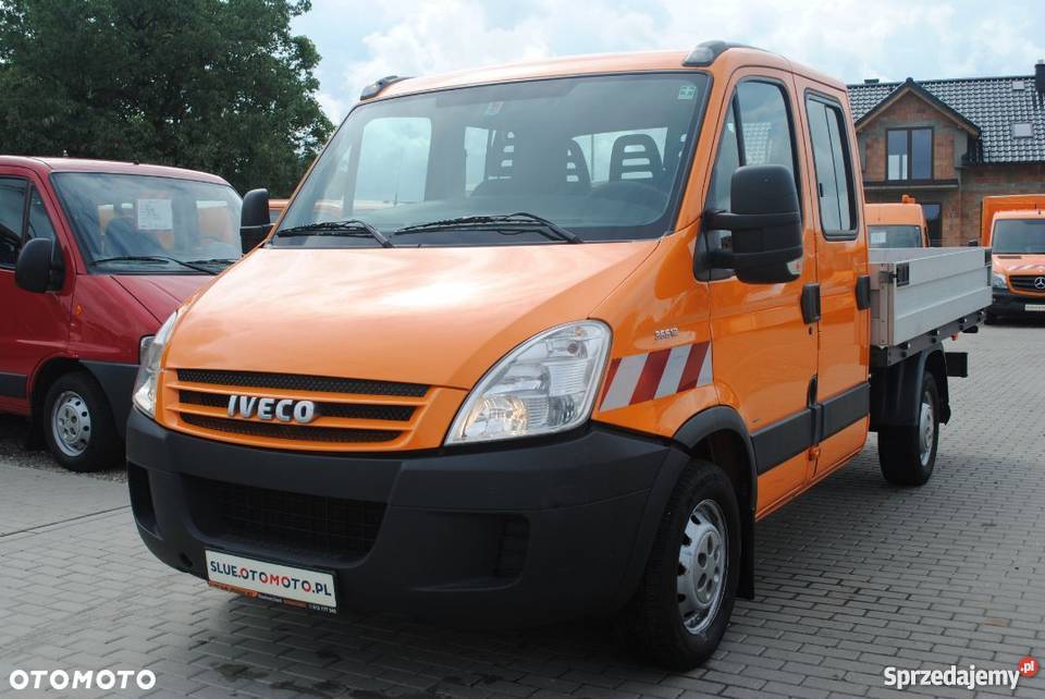 Iveco Daily Dubel Doka Brygadówka 6 Miejsc Hak immobilizer pomorskie Sierakowice