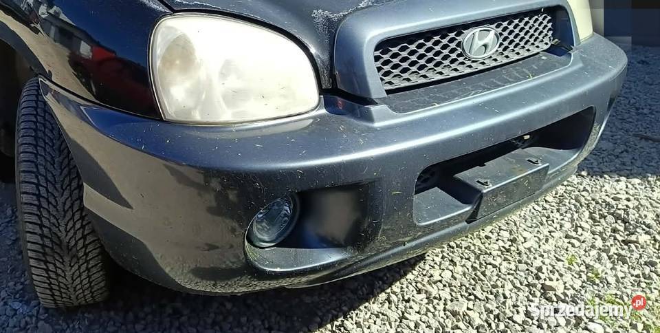 Zderzak przedni Hyundai Santa Fe I halogeny świętokrzyskie Bodzentyn