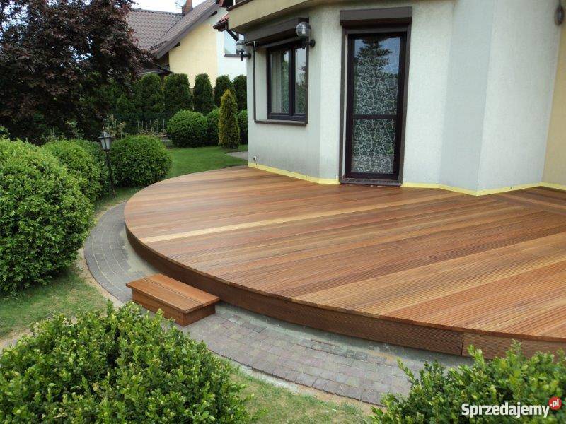 Tarasy drewniane kompozytowe montaż cała Polska Bielsko-Biała