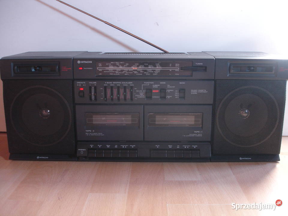 Radiomagnetofon HITACHI TRKW530E Elektronika sprzedam