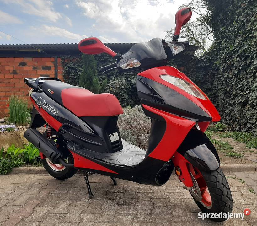 Mega zadbany skuter Zipp Quadra Quantum 50ccm 2t Tuczno