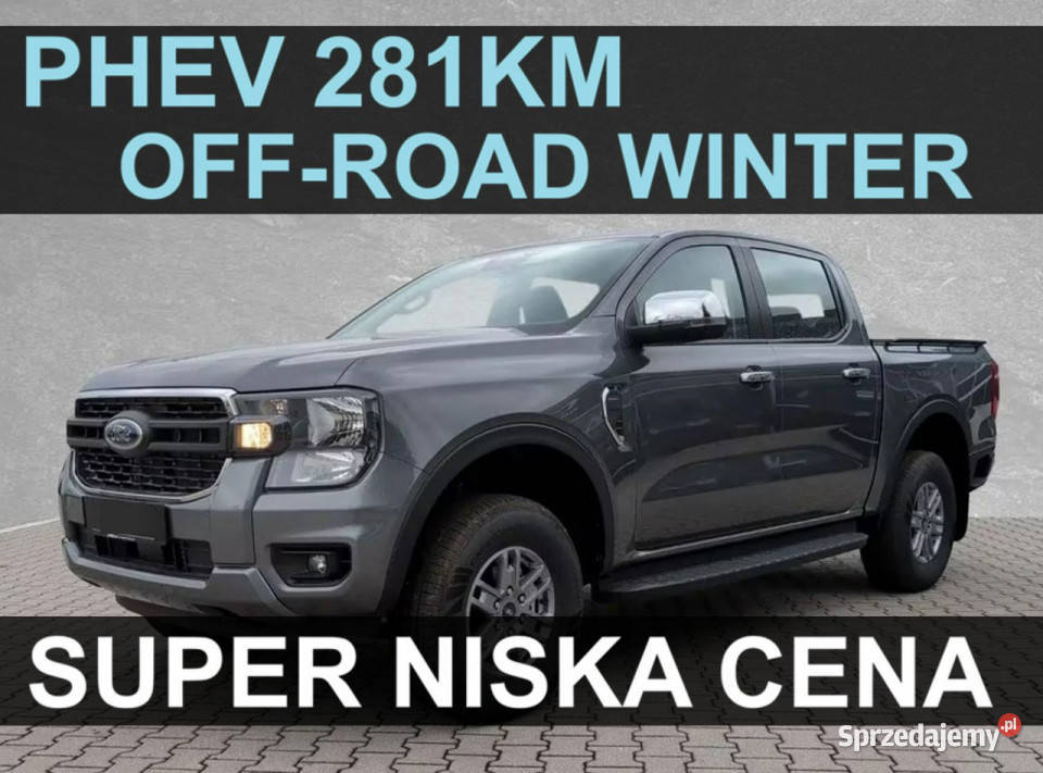 Ford Ranger 23 PHEV Hybryda XLT Pakiet Off Road czujnik parkowania zachodniopomorskie Szczecinek sprzedam
