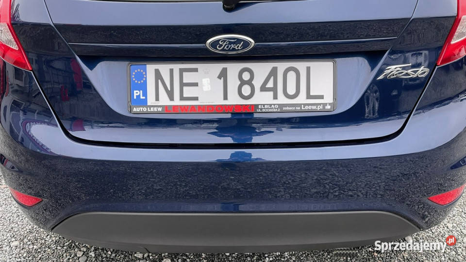 Ford Fiesta Benzyna Zarejestrowany Ubezpieczony Elbląg