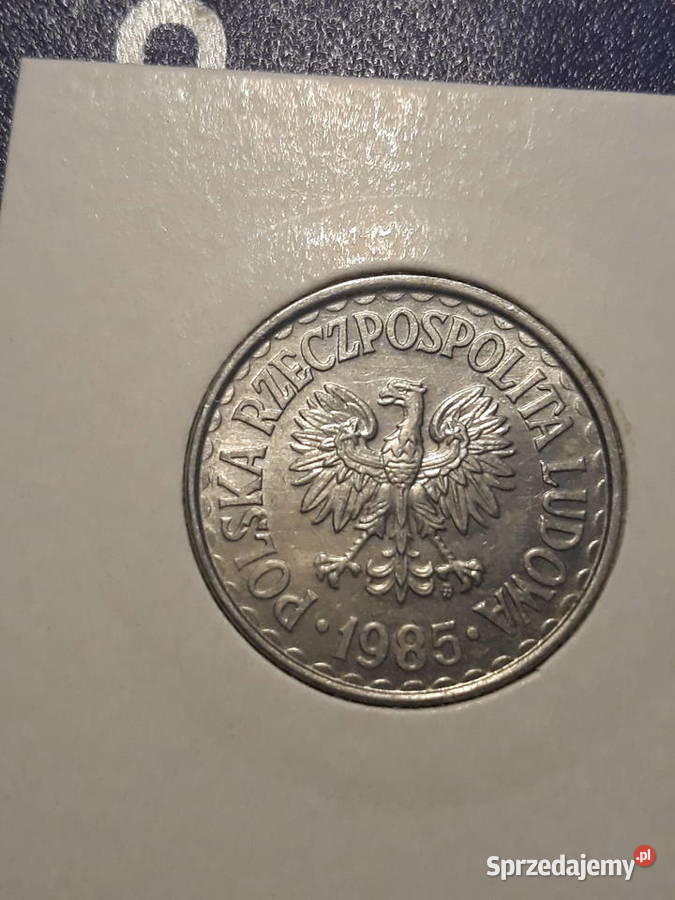 1 złoty 1985 r 2 około mennicze Antyki, Sztuka, Kolekcje Konin