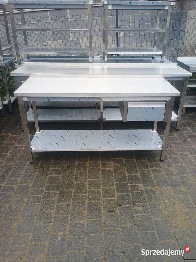 Stół Gastronomiczny z szufladą 164x60 Piekielnik