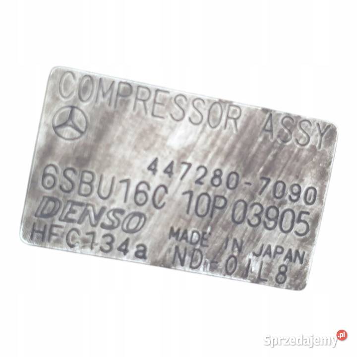 SPRĘŻARKA KLIMATYZACJI Mercedes W204 22 CDI Chełm