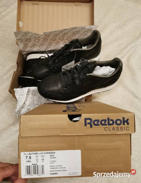 Reebok classic horween CL lux prawdziwa skóra Warszawa
