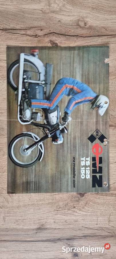 Prospekt mz Ts 150 TS 125 mazowieckie Siedlce