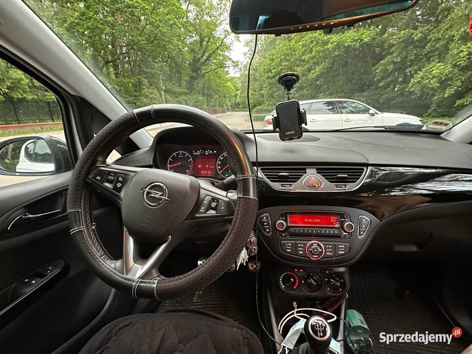Opel Corsa E 14 Benzyna 2017 Piękna zadbana biały