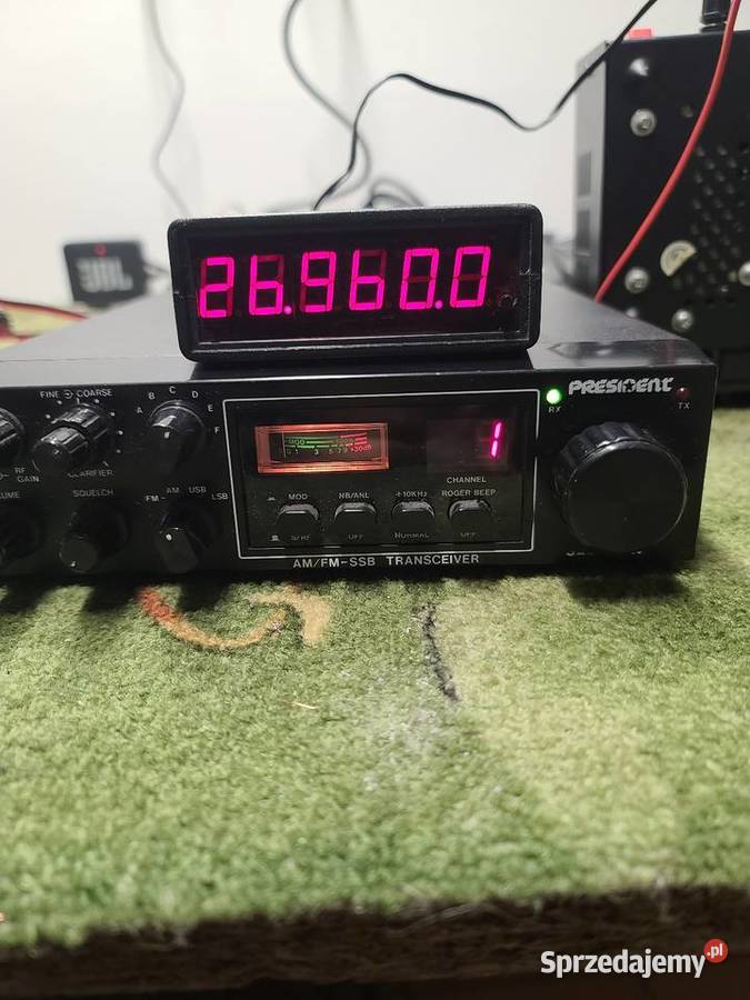 CB radio Jackson 6x40 SSB częstotliwościomierz Wężyska