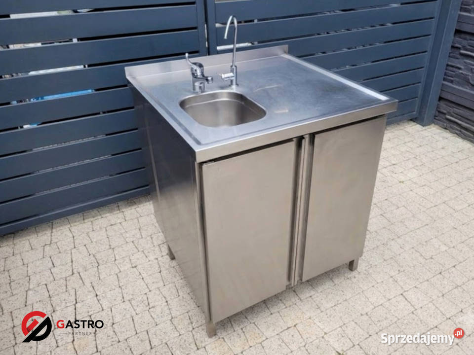 Zlew gastronomiczny z szafką 70x70x85 Gastronomia Ostrów Wielkopolski