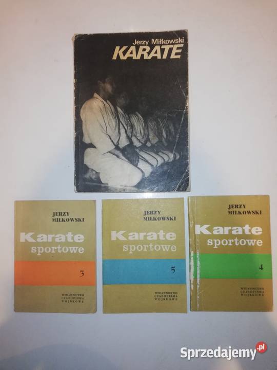 Karate - 4 książki Jerzego Miłkowskiego