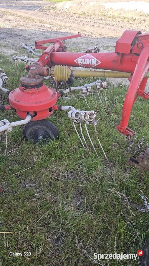 Zgrabiarko przewracarka kuhn nieuszkodzony
