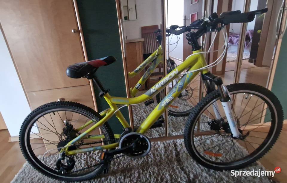Rower MTB 24 KARBON Shimano 3x8 Tarcze dziecka Zielona Góra sprzedam