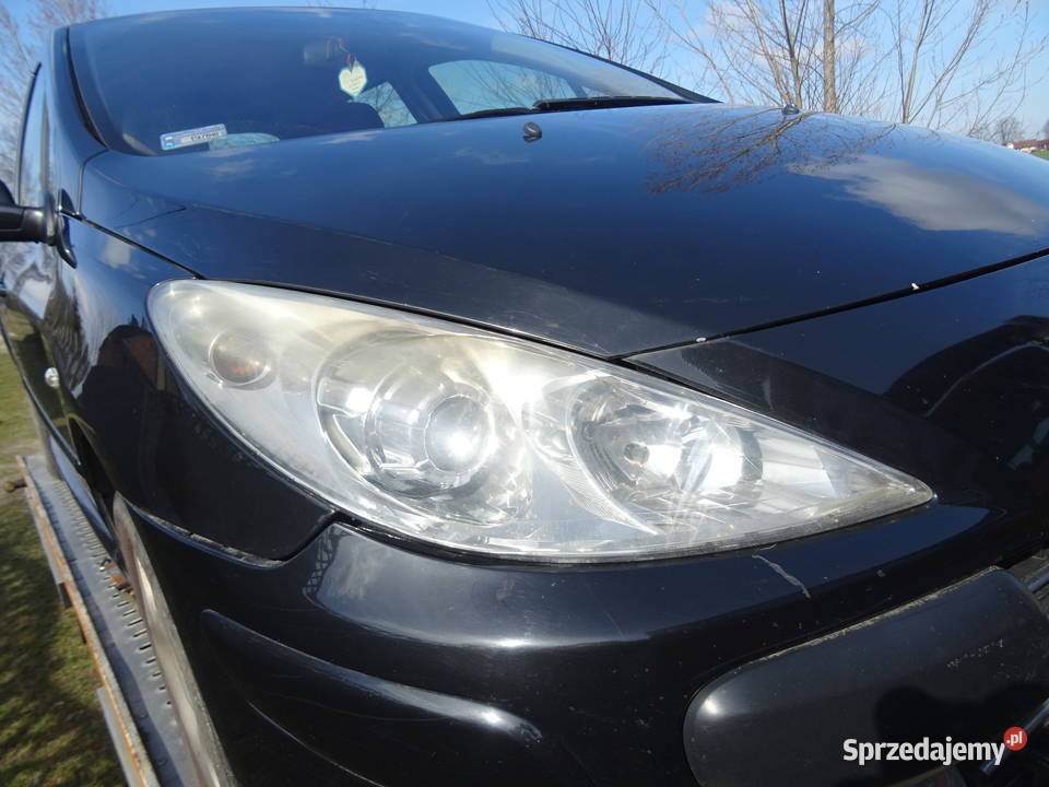 Peugeot 307 lift lampa przednia przód prawy lewy Wieluń