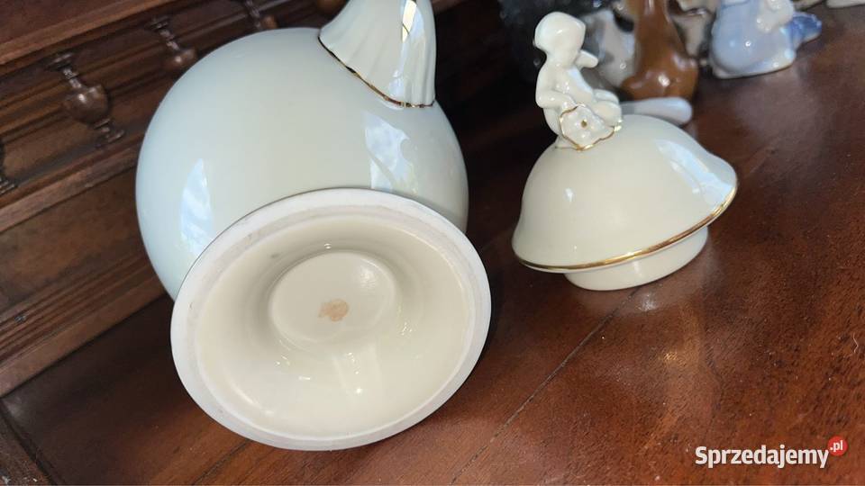 Dzbanek do kawy Z aniołkiem zamiast uchwytu pomorskie Gdańsk