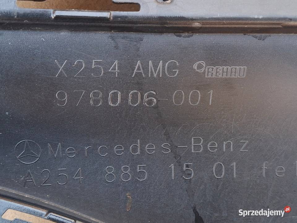 MERCEDES GLC X254 AMG ZDERZAK PRZÓD PRZEDNI PDC Bieleń sprzedam