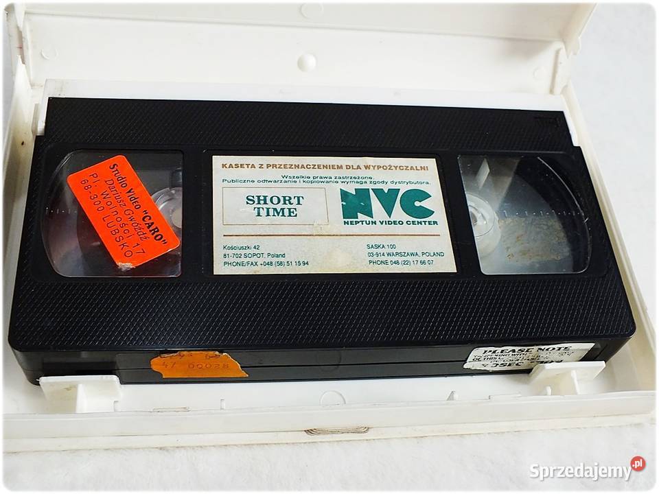Kaseta VHS Short Time Wyścig z Czasem Film na VHS lubuskie Żary
