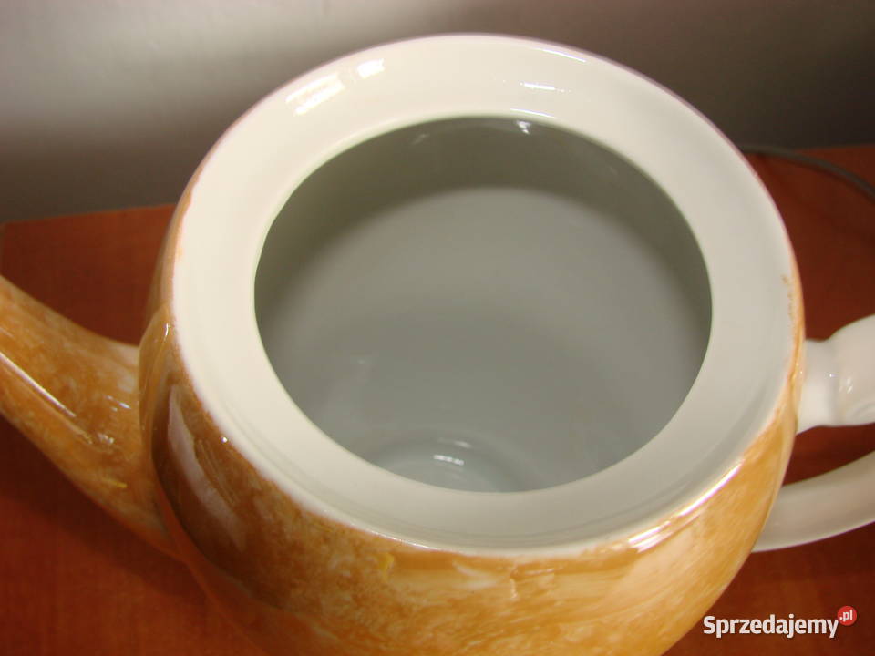 Włocławek porcelanowy dzbanek Pruszcz Gdański