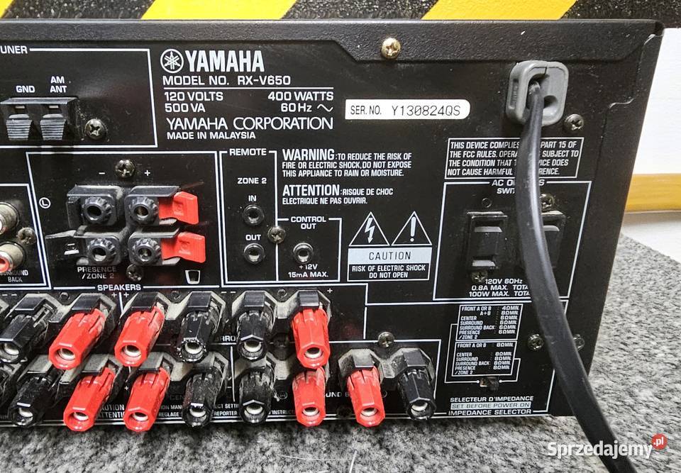 Amplituner Yamaha RXV650 pilot wysyłka Kraków