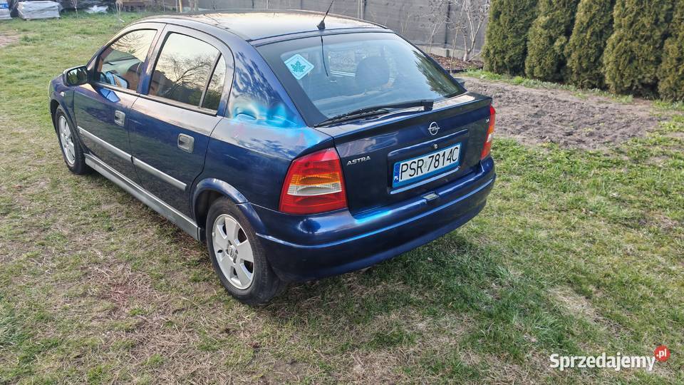 Opel Astra G 14 Klimatyzacja elektryczne szyby wielkopolskie Dopiewo