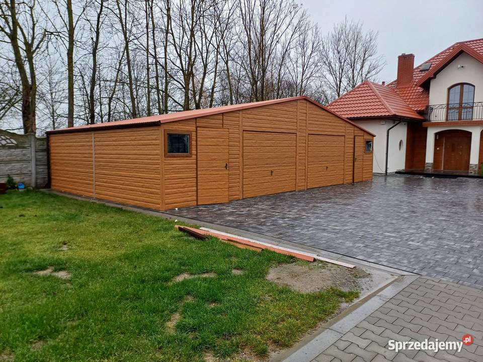 Garaż blaszany trapez t20 producent 7x6 7x7 4x6 Opole sprzedam