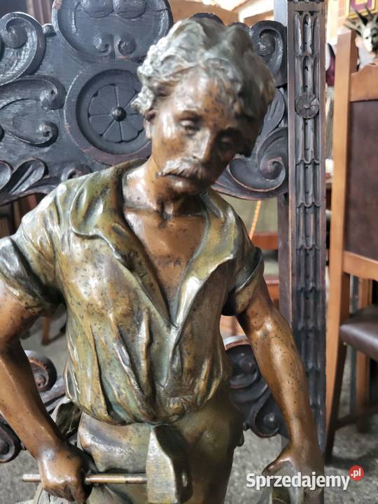 Figur kowala z cynkalu Rybnik sprzedam