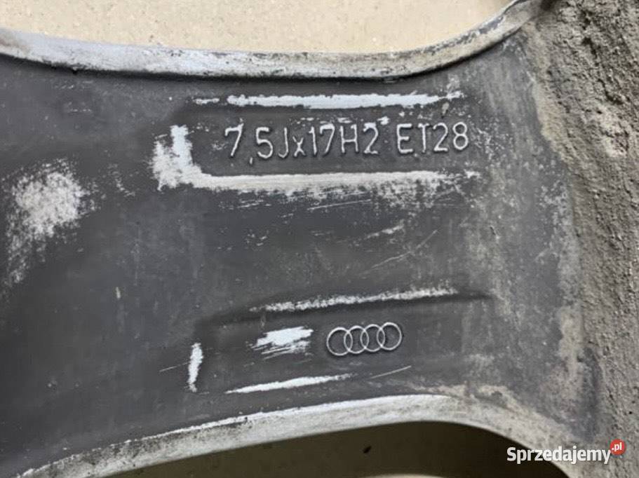 8T0601025 Felga 17 felgi aluminiowe 5x112 Audi Samochodowe