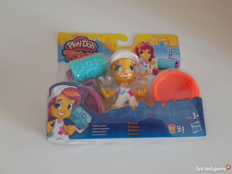 Nowe PlayDoh Town Malarz zestaw kreatywny Warszawa