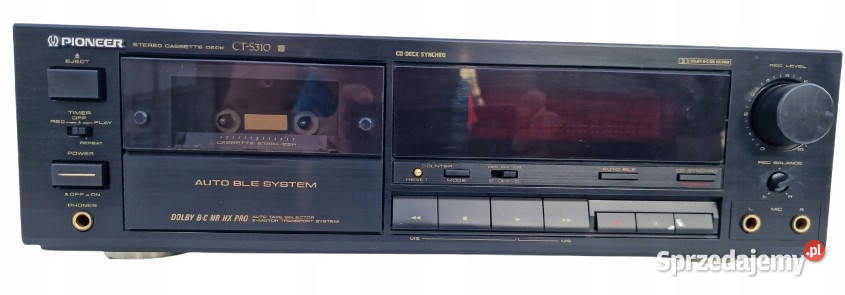 Magnetofon Pioneer CTS310 Stereo Cassette Deck