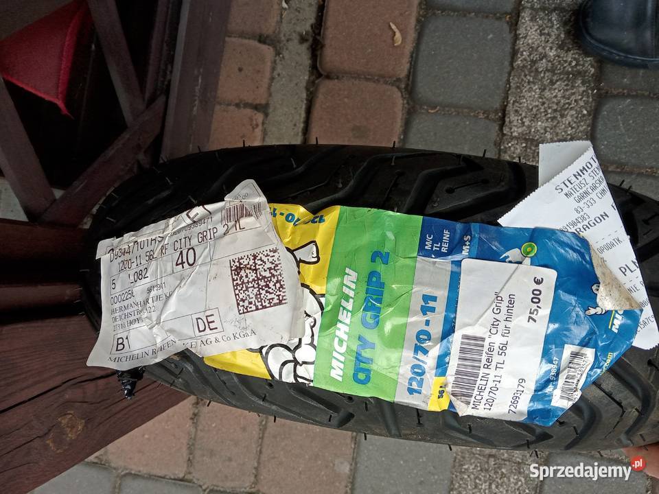 Opona do skutera 1207011 Michelin ko śląskie Dąbrowa Górnicza sprzedam