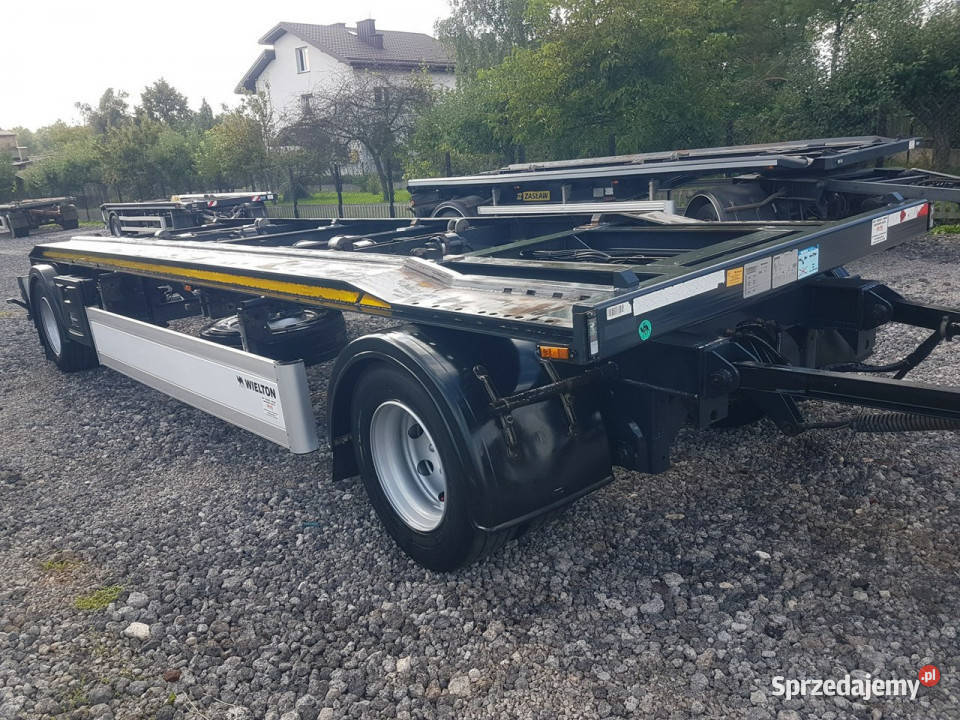 pod kontener Wielton WIELTON 2 PRZYCZEPA POD Wielton śląskie Poręba sprzedam