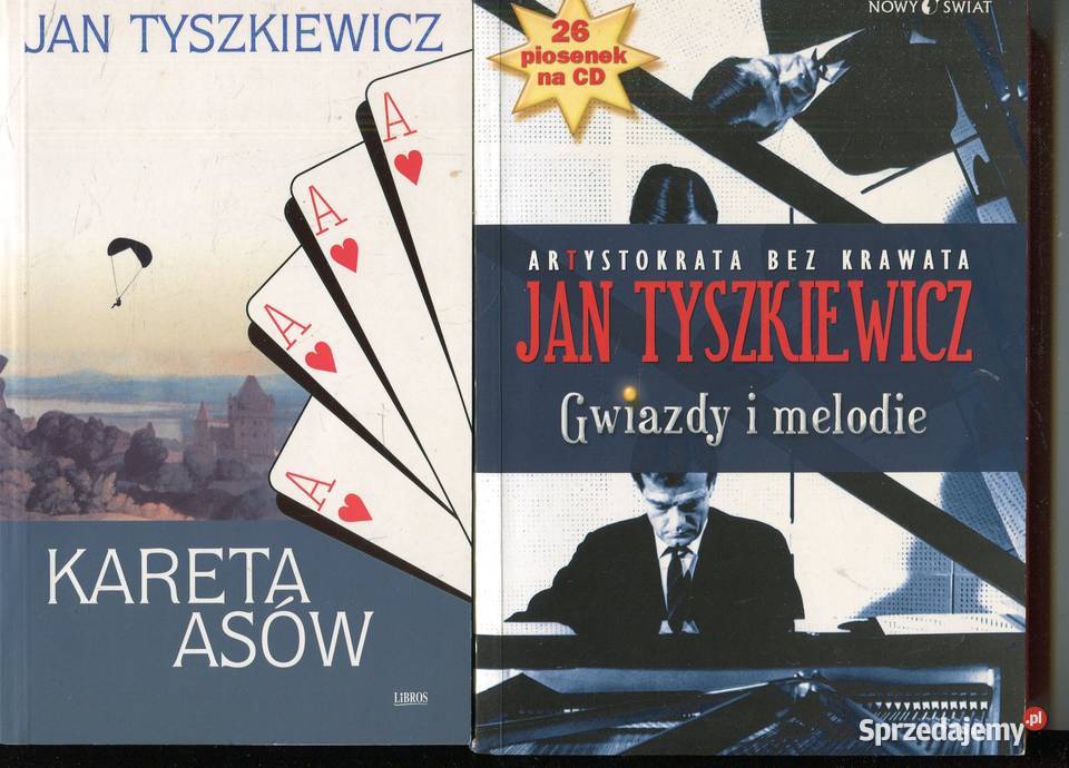 Kareta asów Gwiazdy i melodie Jan Tyszkiewicz miękka Szczecin