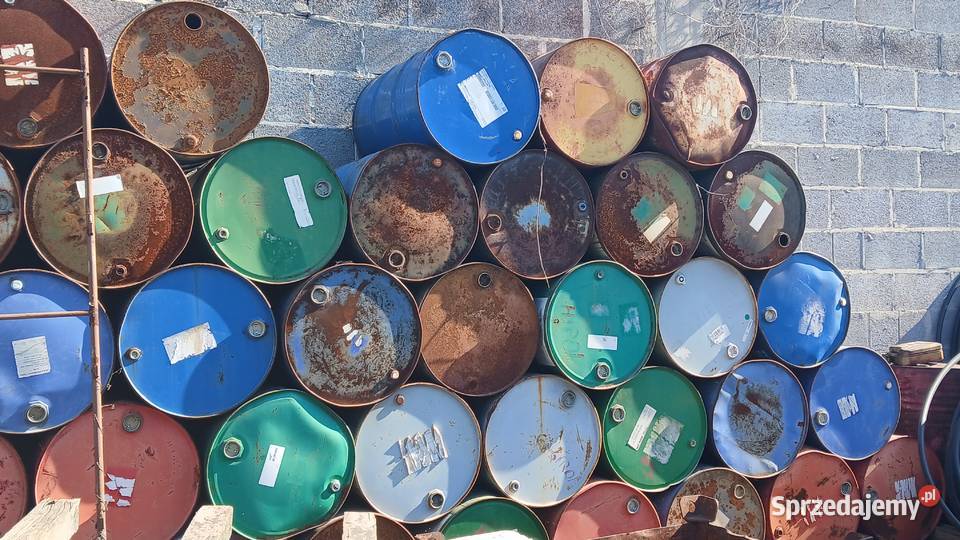 Beczka wojskowa metalowa 200l Skierniewice