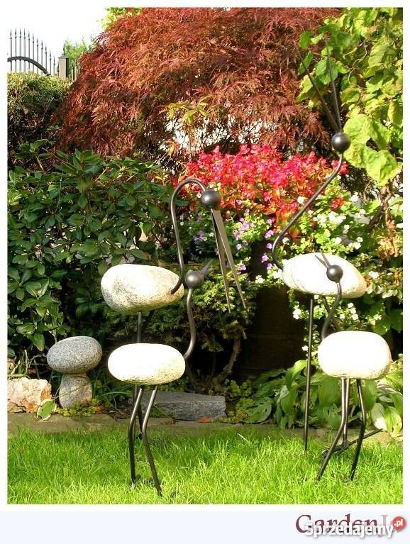 Ptak ozdoba ogrodowa rzeźba kamień kute śląskie Czechowice-Dziedzice