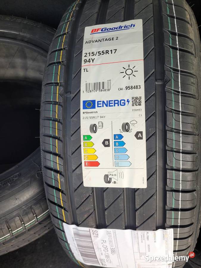 Opony 21555 R17 NOWE Letnie BFGoodrich Zimowe Szczecin
