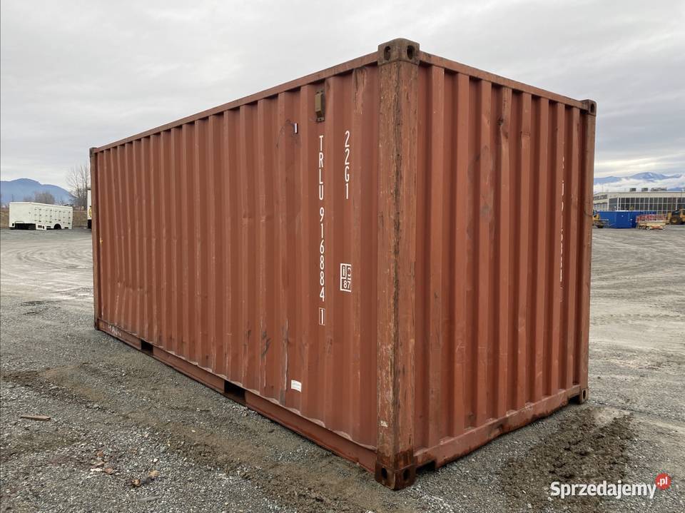 Kontener morski magazynowy 20DV 6 metrowy sprzedam