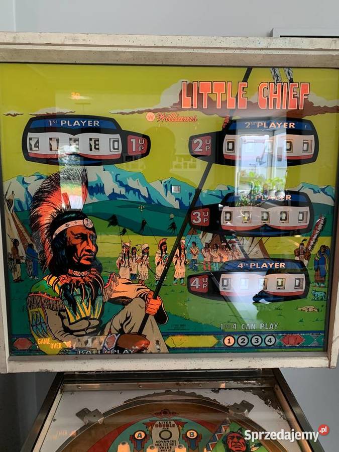 Pinball Flipper Little Chief Williams sprzedam