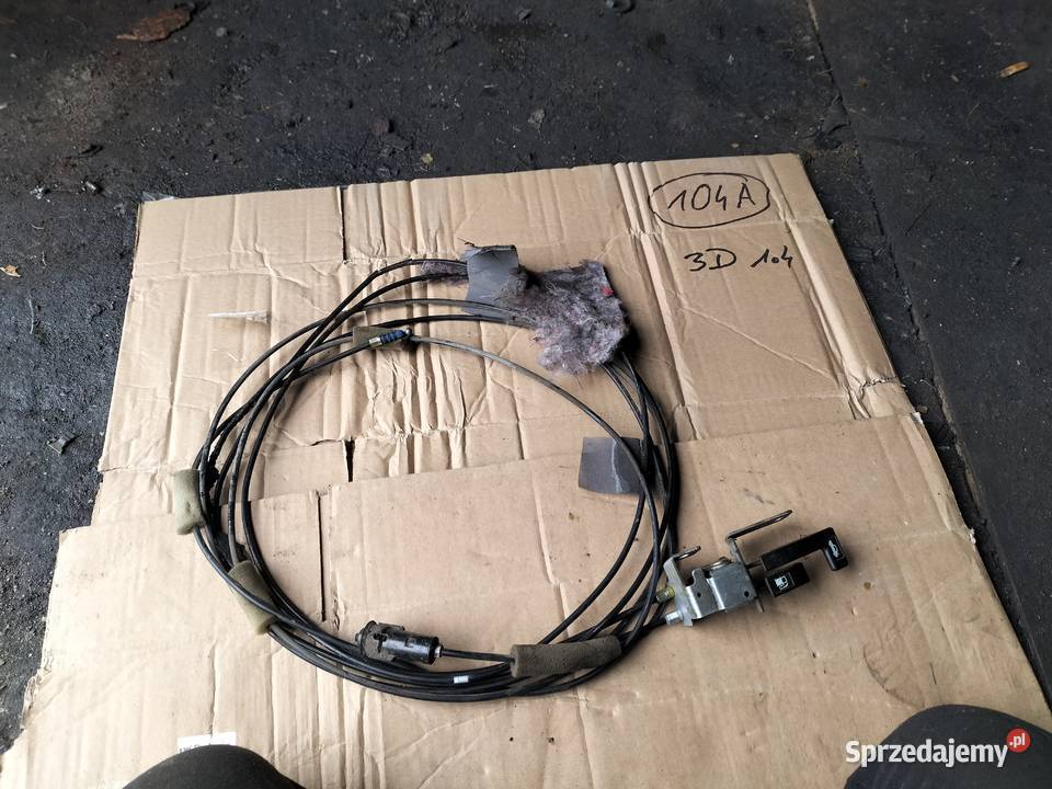 HONDA CIVIC 6 3D RĄCZKA OTWIERANIA LINKA MASKI Kamień-Kolonia