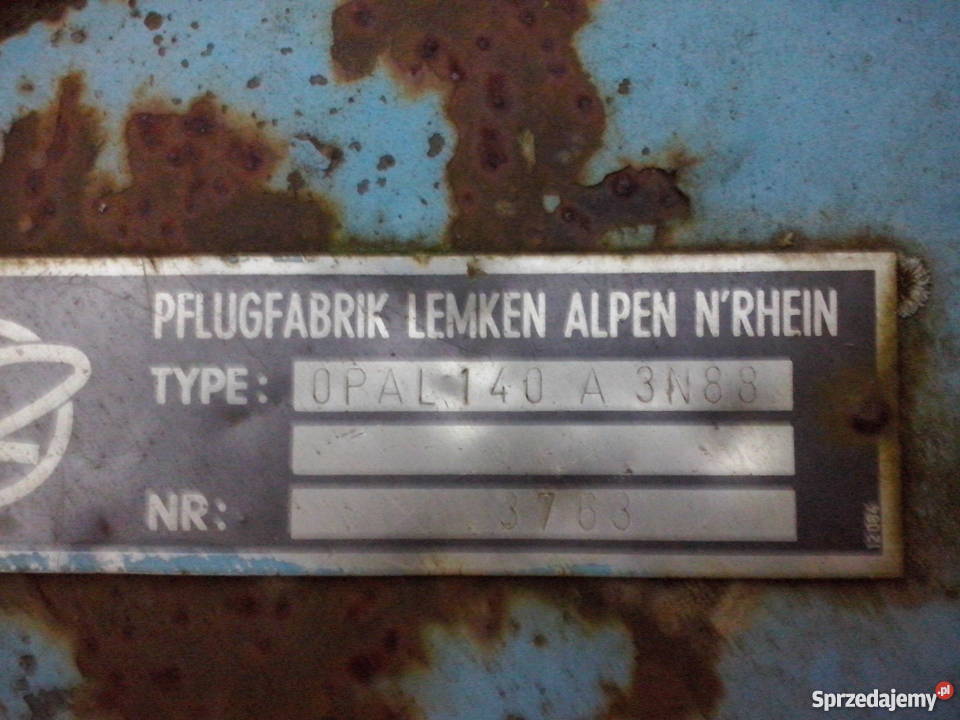 Lemken Opal 140 4skibowy