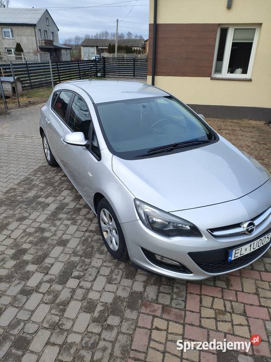 Opel Astra J benzyna gaz 2014