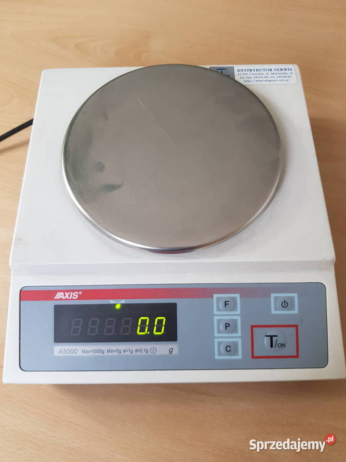 Waga laboratoryjna precyzyjna AXIS A5000 Bytom