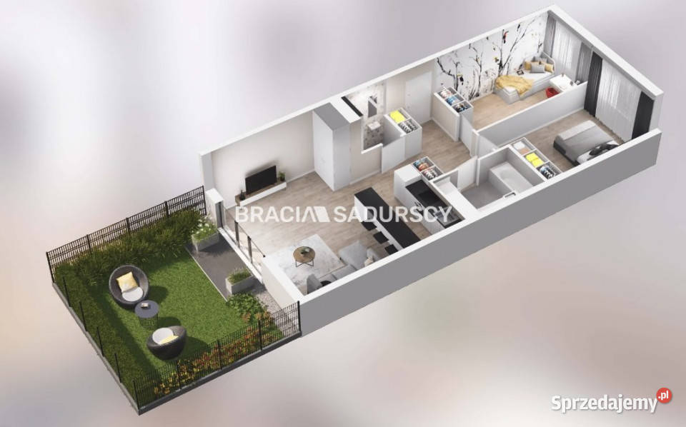 Mieszkanie 6557m 3 pok Kraków Tadeusza Śliwiaka Sprzedaż małopolskie sprzedam