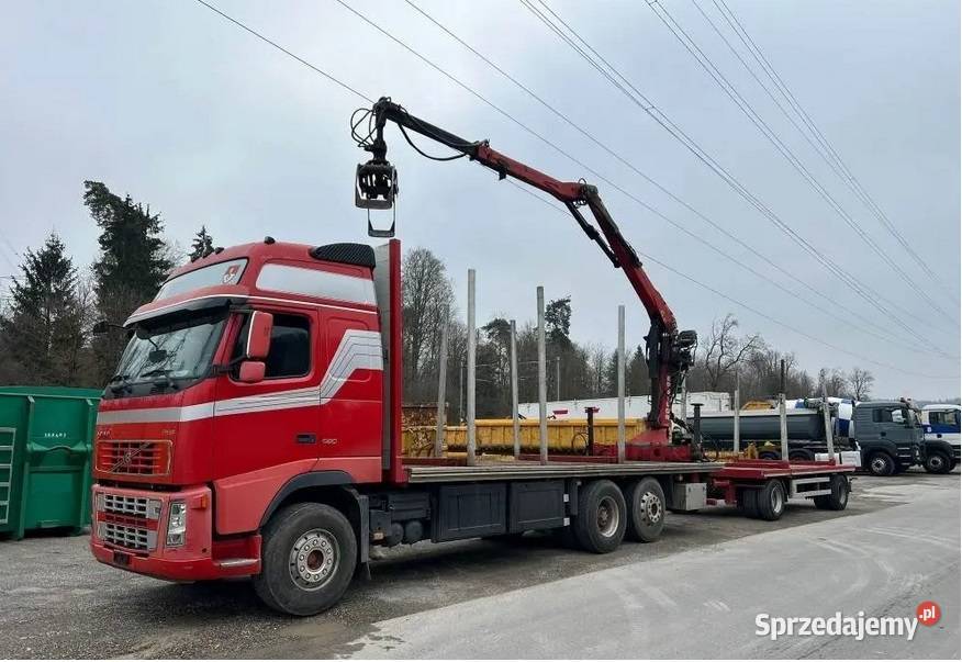 Do przewozu drewna Volvo 6x2 podłoga klinice mazowieckie Warszawa
