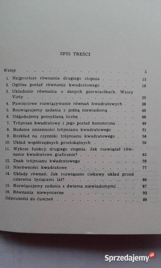 Iksy i igreki Włodzimierz Krysicki skrypt, zeszyt ćwiczeń, zbiór zadań, testów Gdynia