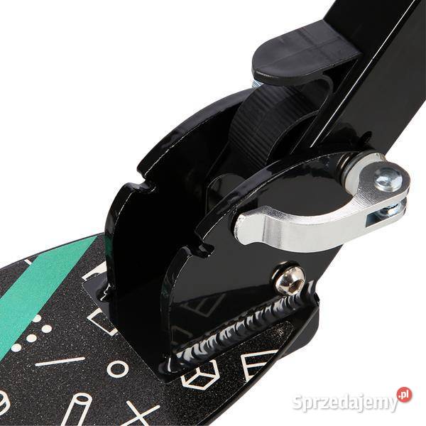 Hulajnoga Nils Extreme HD045 czarno zielona podkarpackie Dębica sprzedam