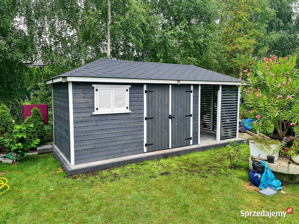 Domek narzędziowy 25x6 Altana Ogrodowa Drewutnia śląskie