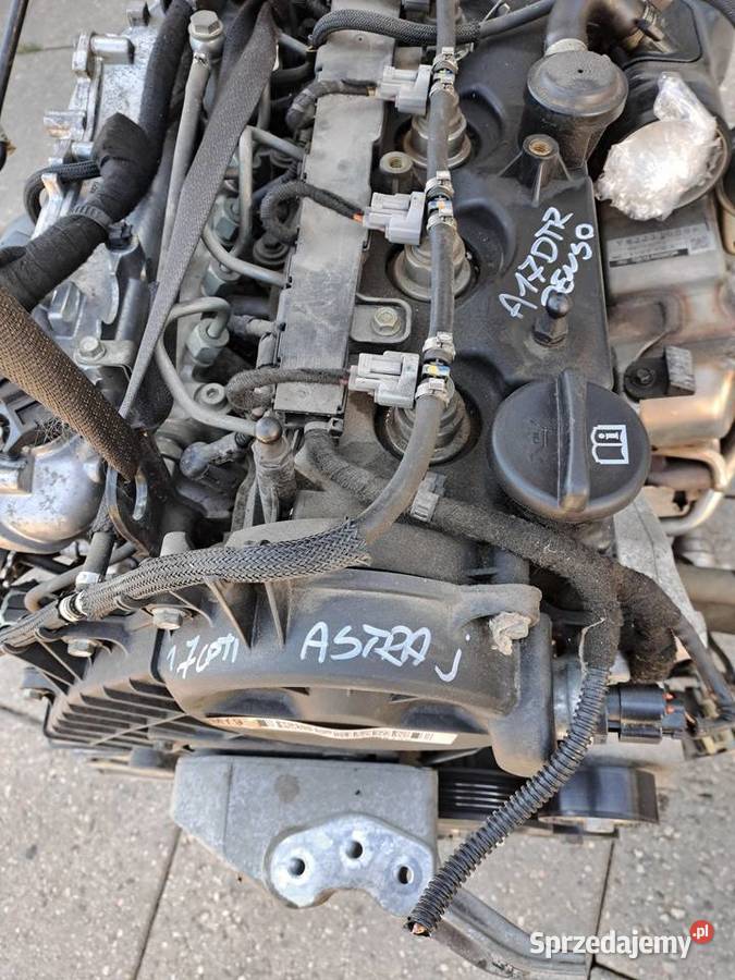 Opel Astra J 17 CDTi silnik kompletny kod A17DTR Jastrzębie-Zdrój