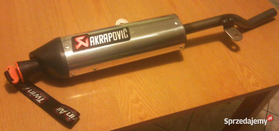 Ori blacha naklejka AKRAPOVIC 3D metal Akcesoria Zgorzelec sprzedam