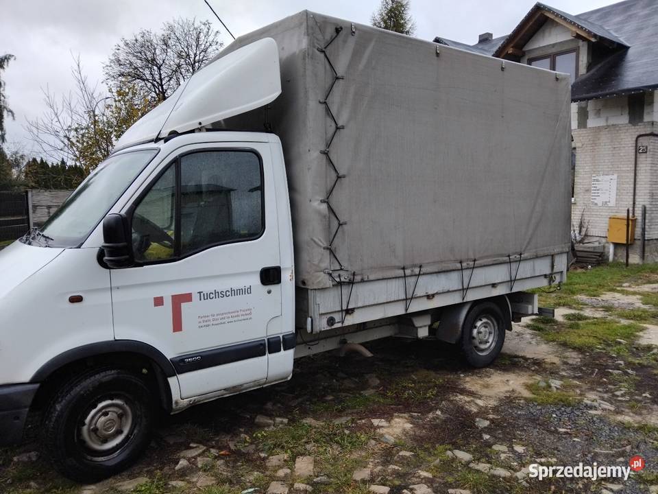 RENAULT MASTER 28DTI PLANDEKA Z WINDA mazowieckie Makowiec